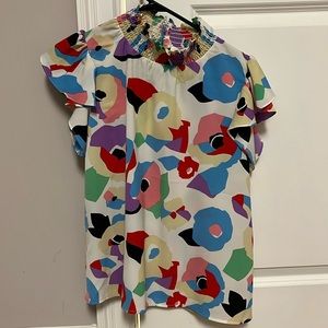 THML abstract floral top